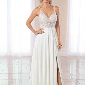 Stella York 7039 Wedding Gown Size 14 Sample